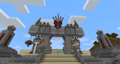 2020-09-19_14.33.57.png (1.31 MiB) Viewed 3430 times The Dark Portal, som var en af de portaler man landede ved når man brugte portalhuset. Bygget af Wufei.